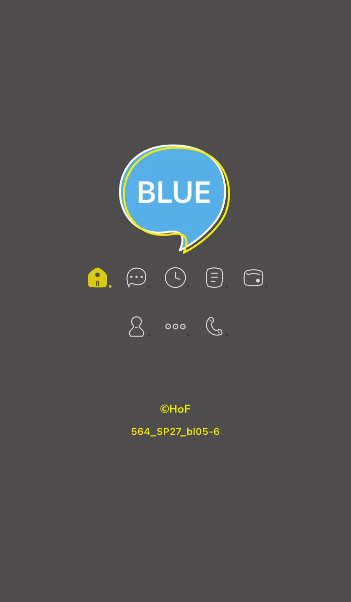 [LINE着せ替え] 564.27_ブルー5-6の画像1