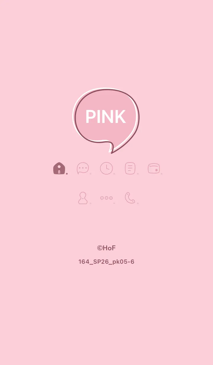 [LINE着せ替え] 164.26_ピンク5-6の画像1