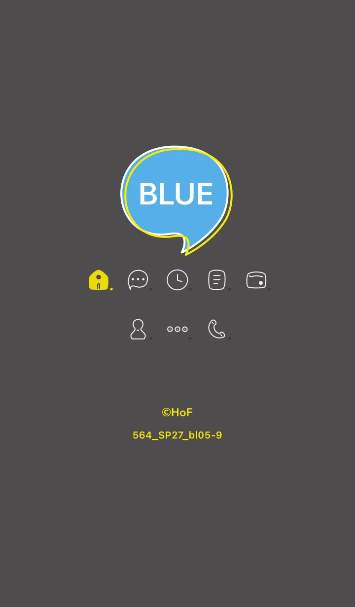 [LINE着せ替え] 564.27_ブルー5-9の画像1