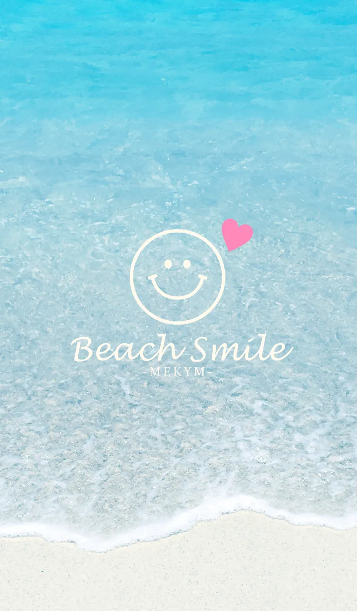 [LINE着せ替え] Love Beach Smile-MEKYM 23の画像1