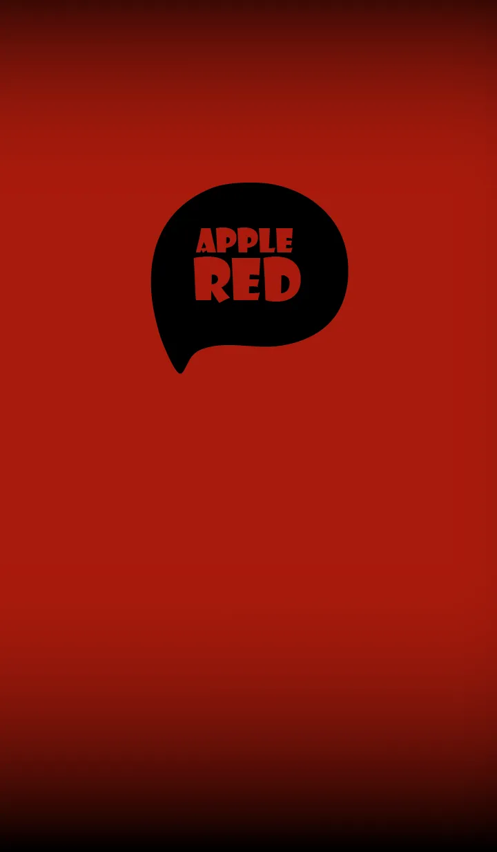 [LINE着せ替え] Apple Red And Black Vr.8 (JP)の画像1