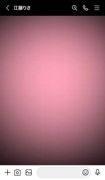 [LINE着せ替え] Flamingo Pink In Black Vr.8 (JP)の画像3
