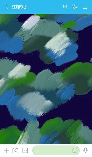 [LINE着せ替え] 油絵アート【pond paint 30】の画像3