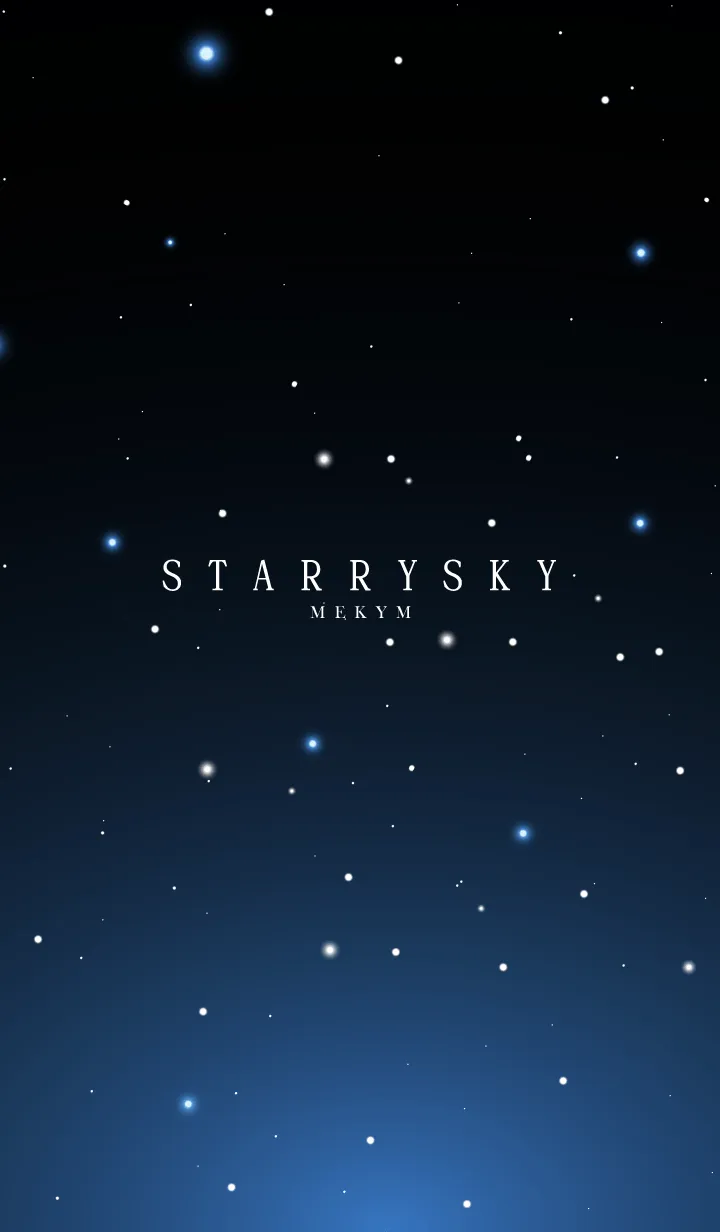 [LINE着せ替え] STARRY SKY -STAR- 6の画像1