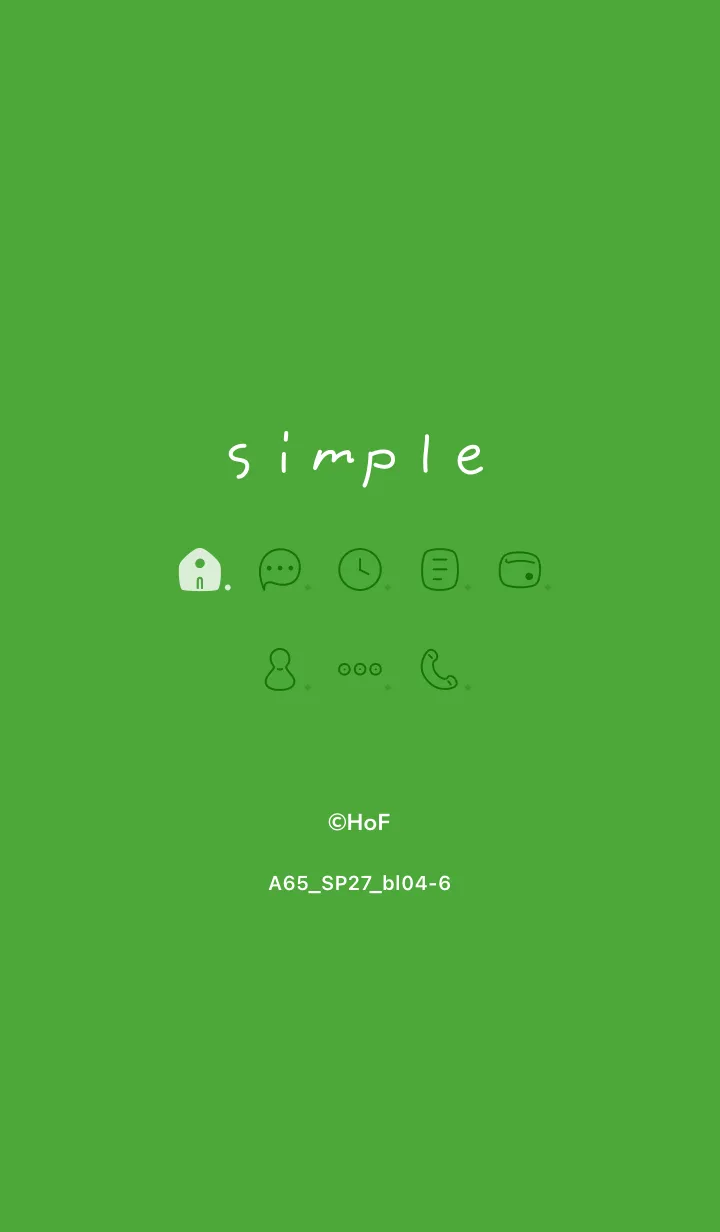 [LINE着せ替え] A65.27_ブルー4-6の画像1