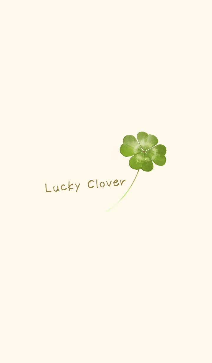 [LINE着せ替え] Lucky Clover :)の画像1