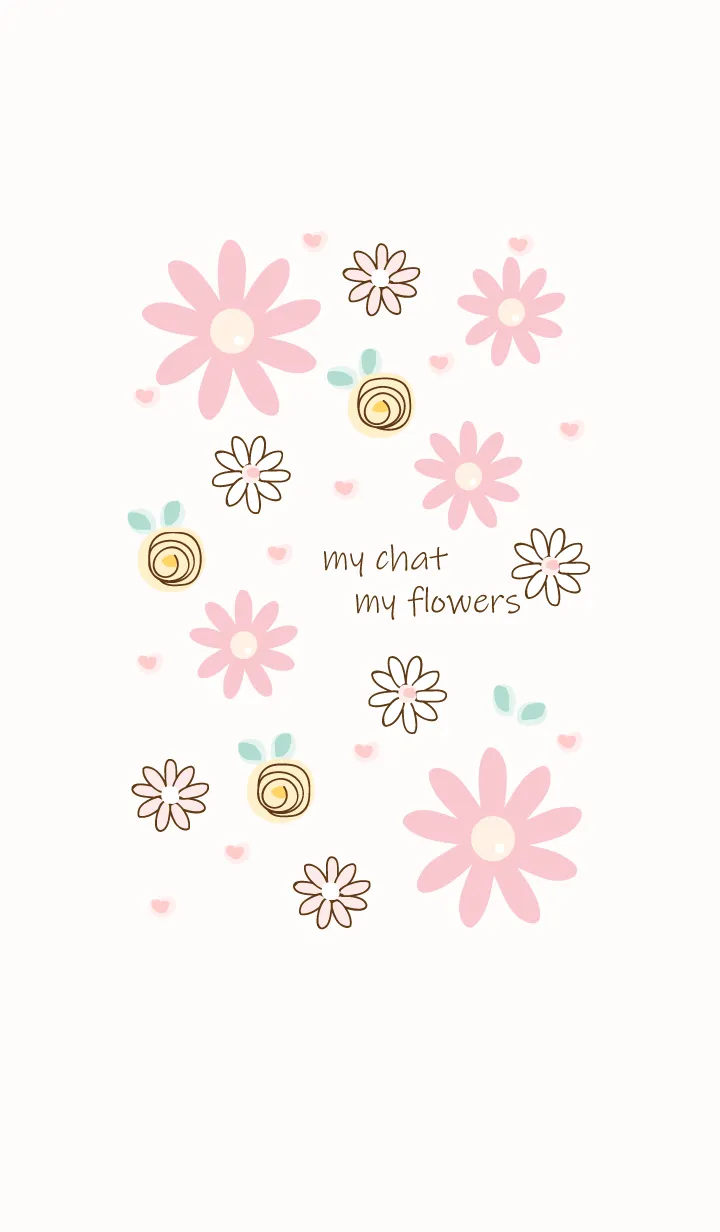 [LINE着せ替え] Fairy tale flowers 15の画像1