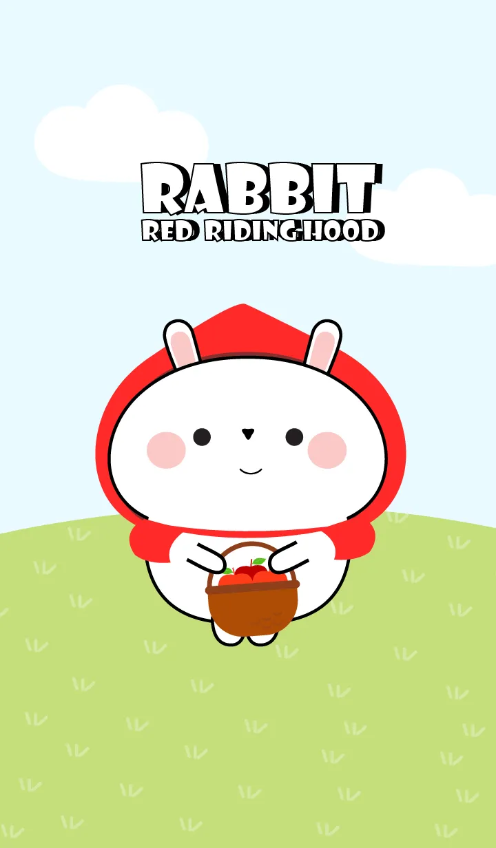 [LINE着せ替え] White Rabbit Red Riding Hood Theme (JP)の画像1