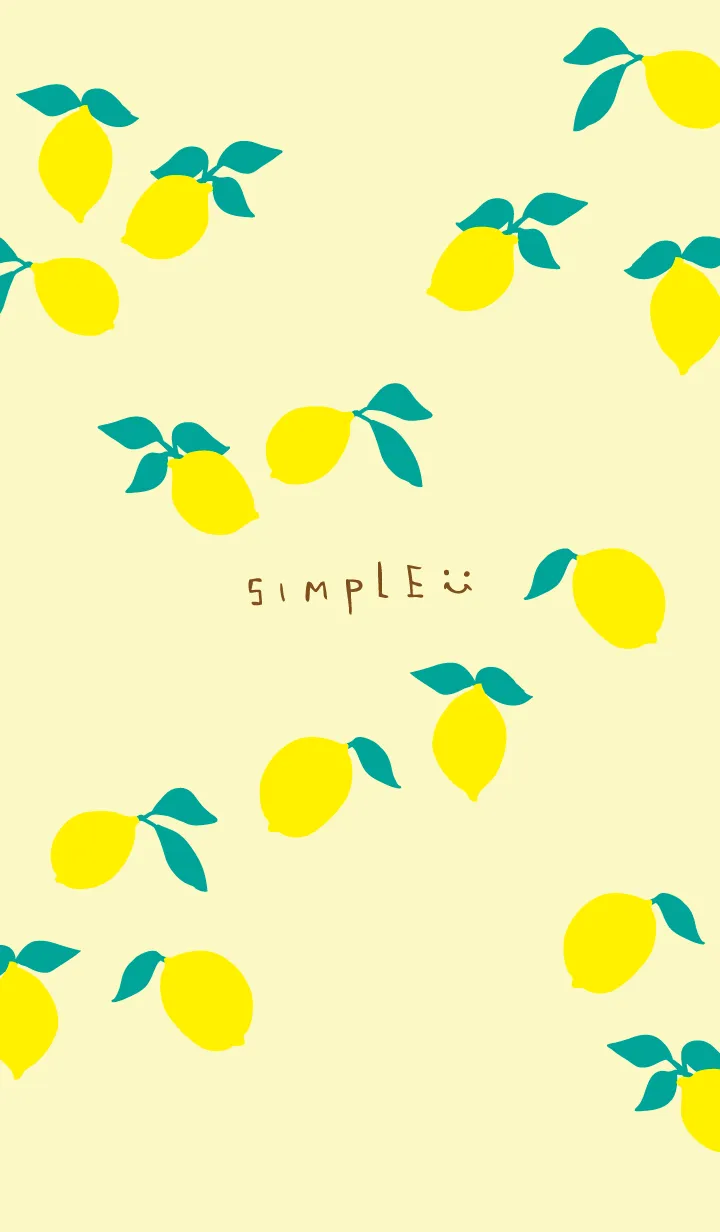 [LINE着せ替え] レモン 黄色4の画像1