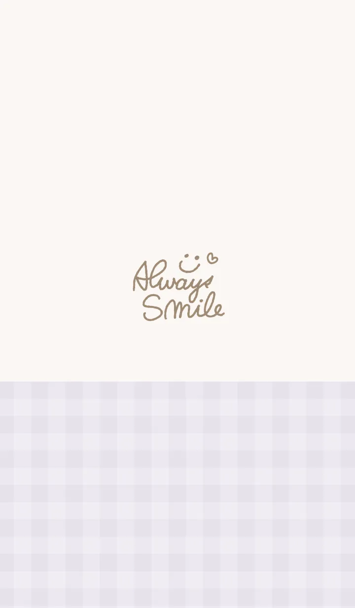 [LINE着せ替え] 無地ギンガムチェックパープル3の画像1