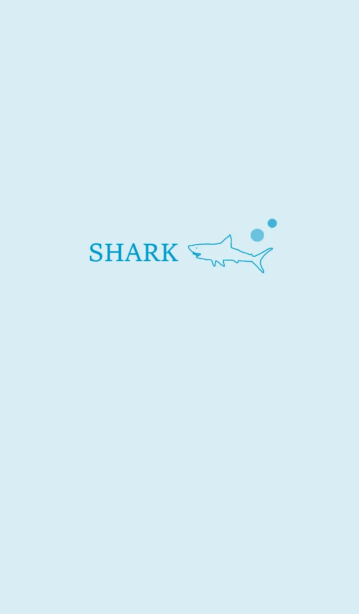 [LINE着せ替え] SHARK -blue yellow-の画像1