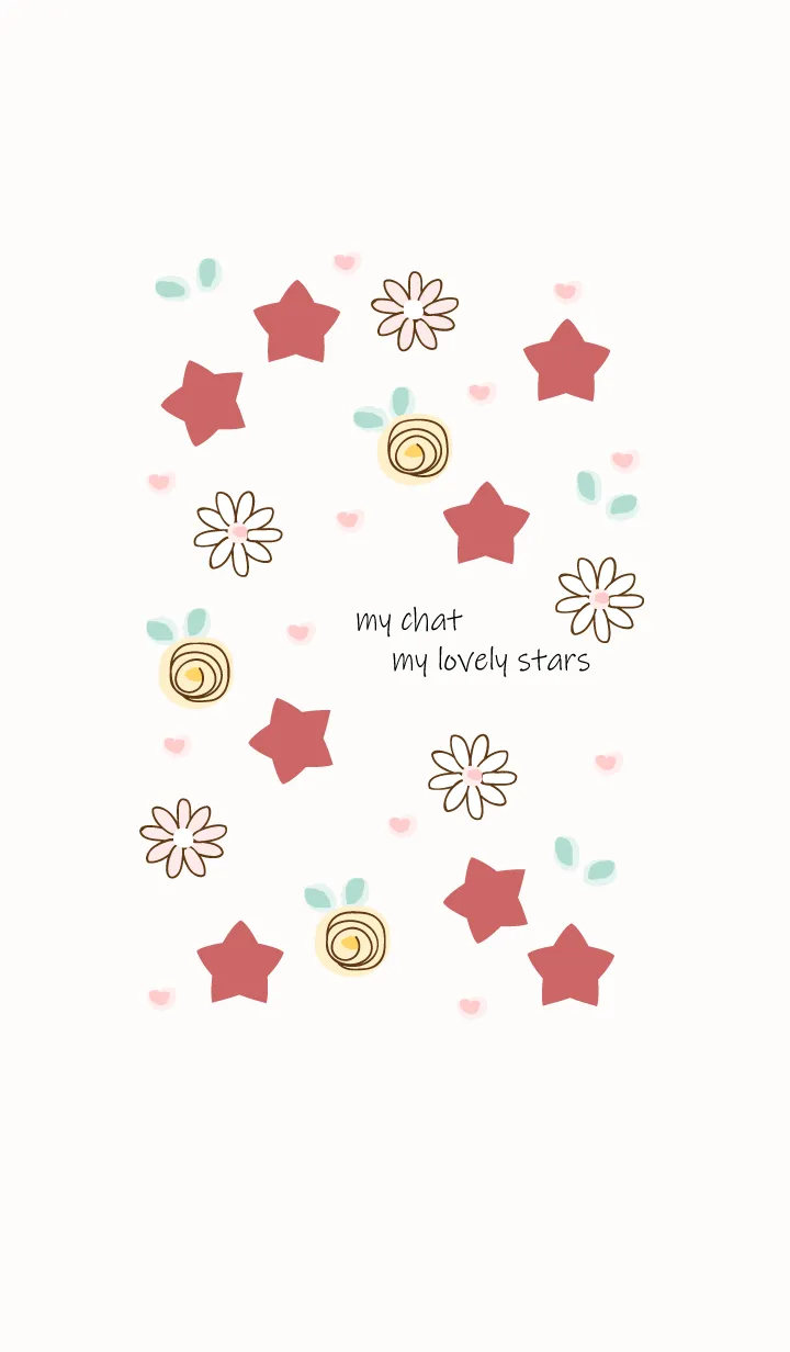 [LINE着せ替え] Chocolate stars 15の画像1