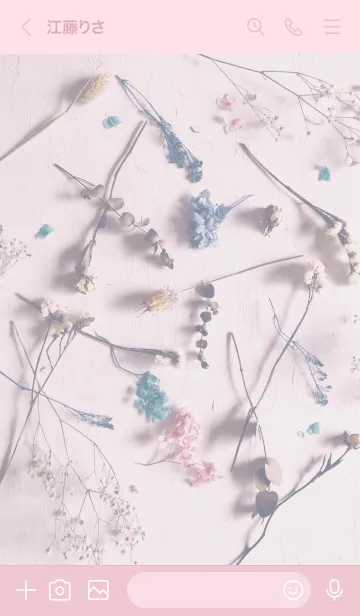 [LINE着せ替え] Dried flower vase_07の画像3