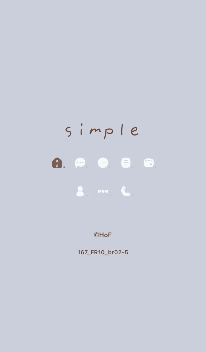 [LINE着せ替え] 167.10_ホワイトアッシュ ブラウン2-5の画像1