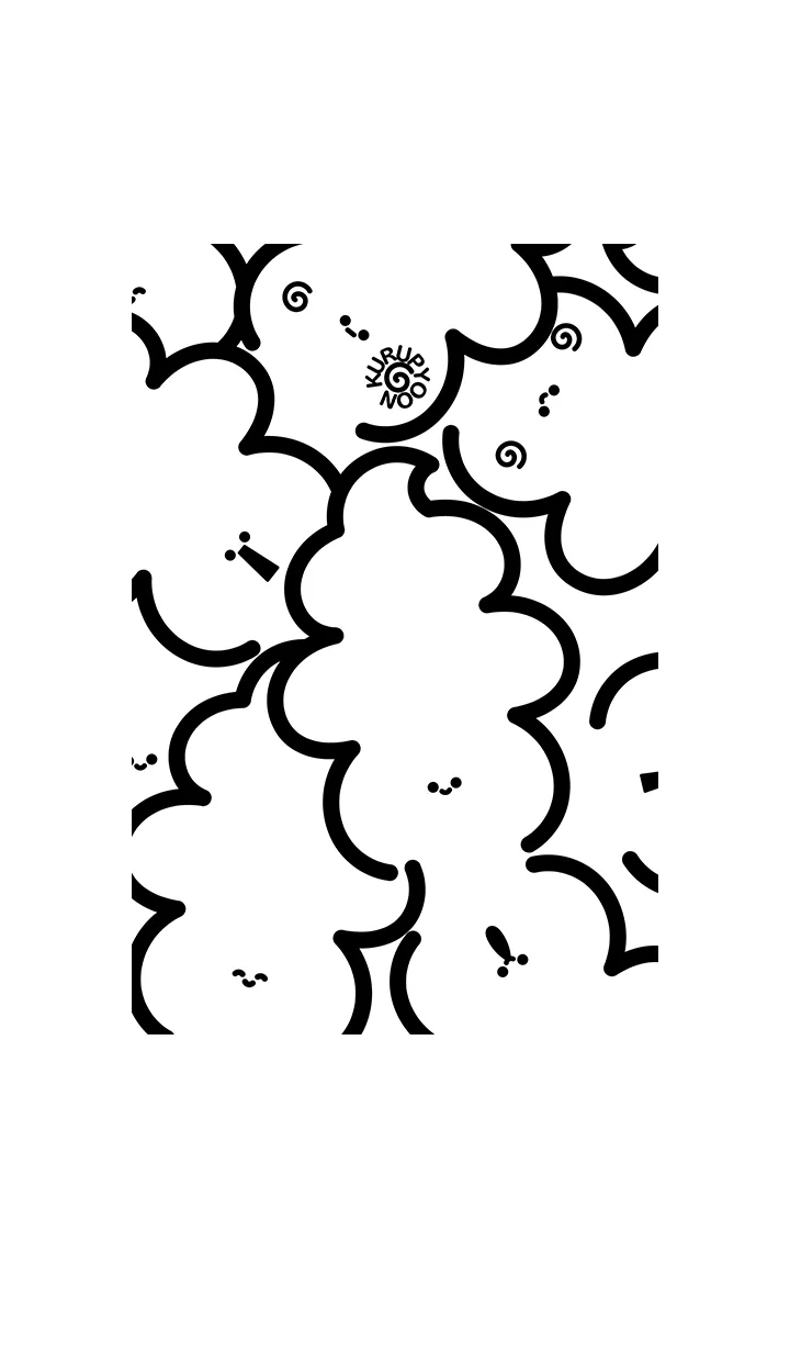 [LINE着せ替え] もちっと、くるくる くるぴょ～んの画像1