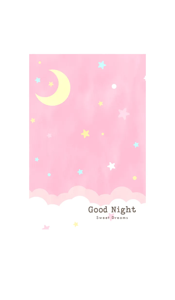 [LINE着せ替え] Good night ,Sweet Dreams 2の画像1