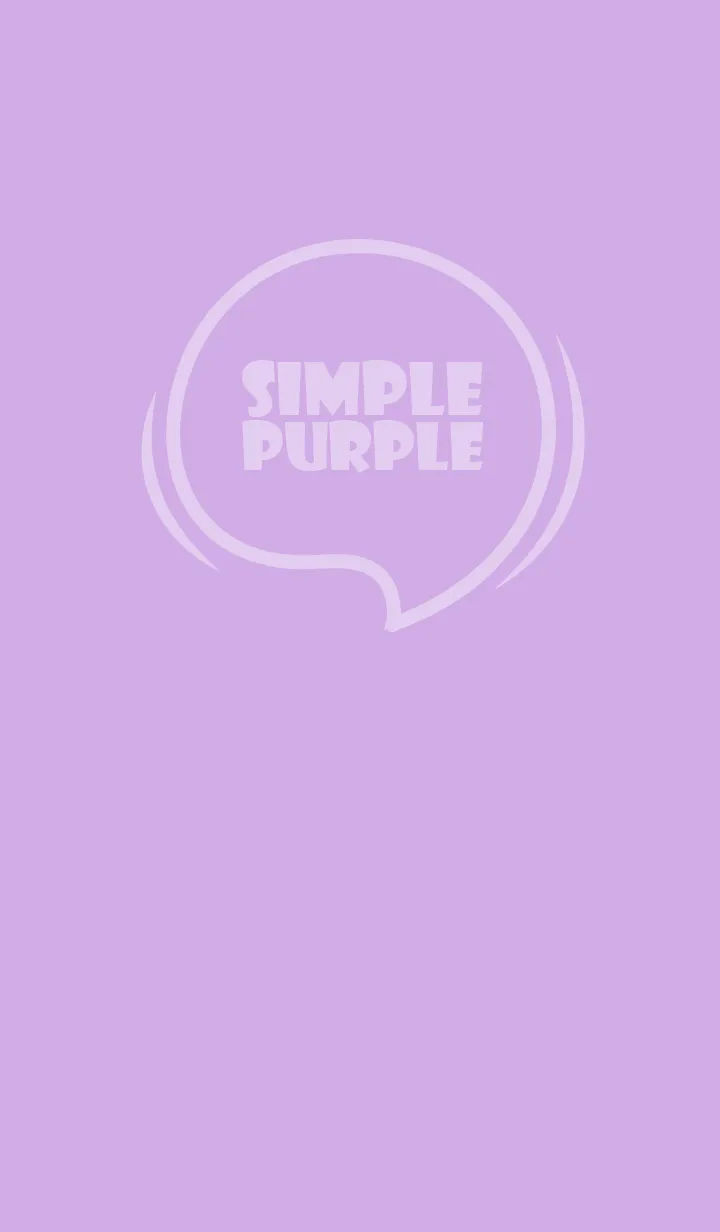 [LINE着せ替え] Love Purple Theme Vr.7 (JP)の画像1