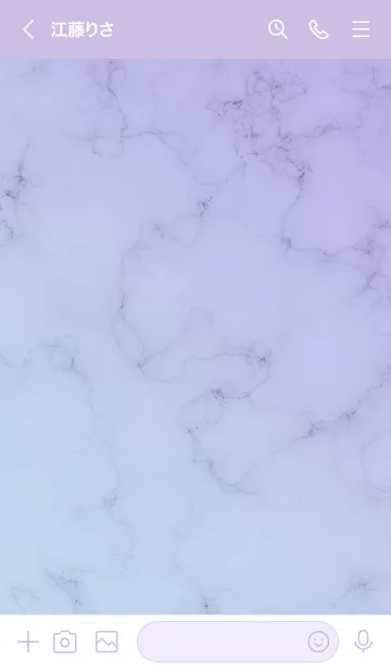 [LINE着せ替え] 「STEP」♥大理石・パープル2_1の画像3