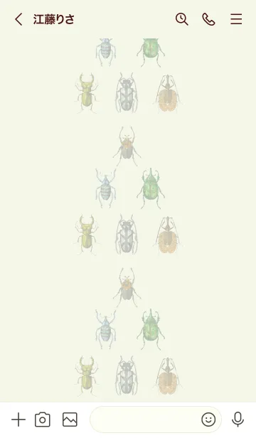 [LINE着せ替え] 昆虫の画像3
