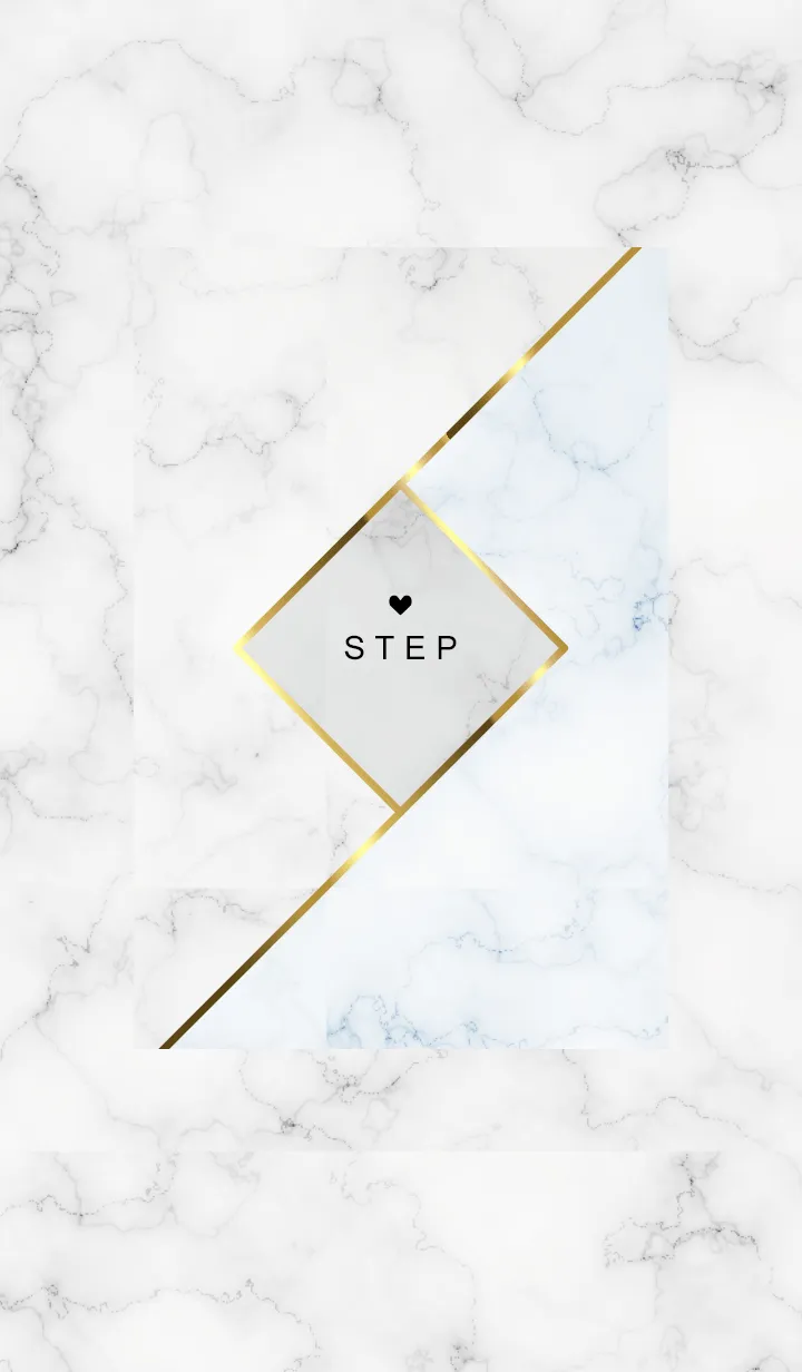 [LINE着せ替え] 「STEP」♥大理石・グレー12_1の画像1