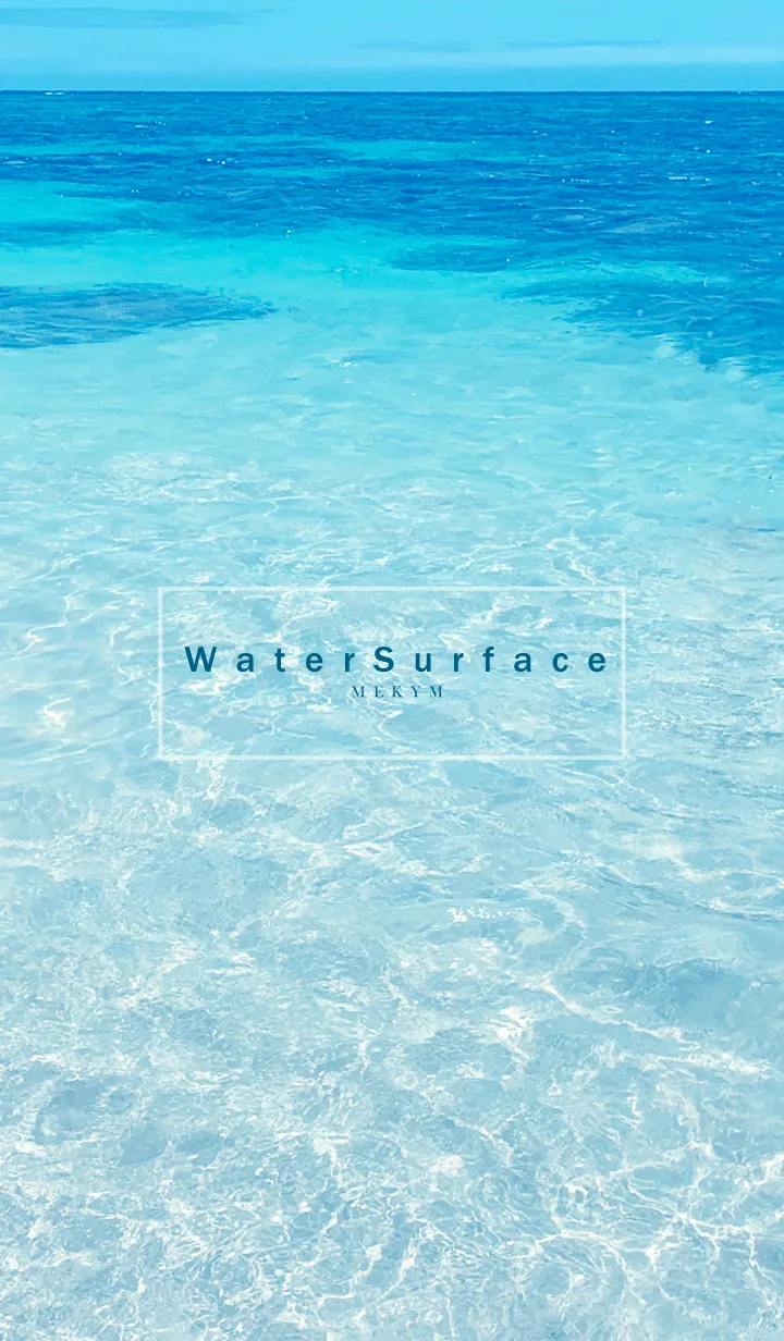 [LINE着せ替え] Water Surface-HAWAII 15の画像1