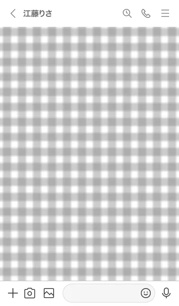 [LINE着せ替え] Gingham Check Theme ♡ -2021- 61の画像3