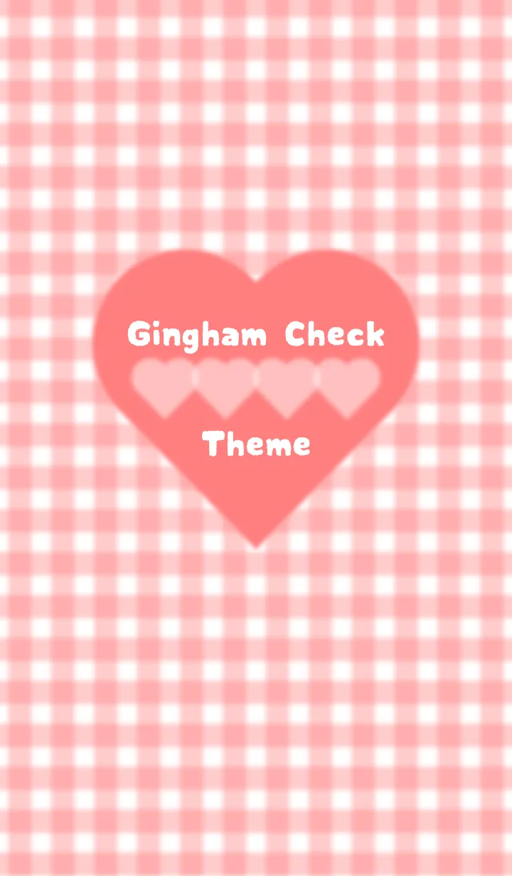 [LINE着せ替え] Gingham Check Theme ♡ -2021- 13の画像1