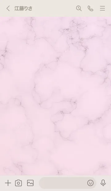 [LINE着せ替え] 「STEP」♥大理石・ピンク8_1の画像3