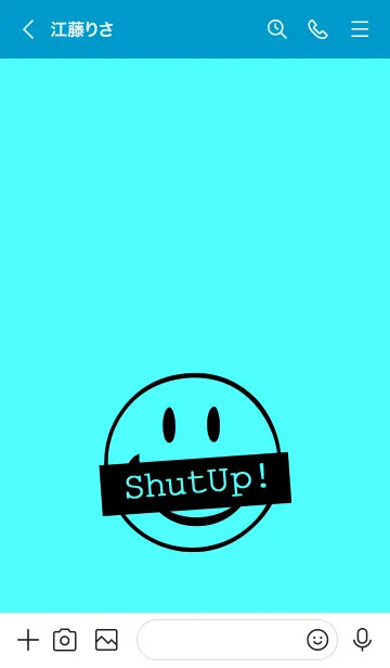 [LINE着せ替え] シット アップ スマイル 56の画像3