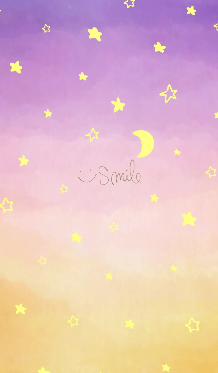 [LINE着せ替え] 三日月と星ときれいなお空3の画像1