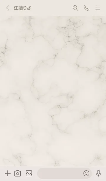 [LINE着せ替え] 「STEP」♥大理石・ベージュ13_1の画像3