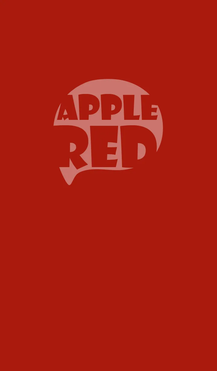 [LINE着せ替え] Apple Red Theme Ver.8 (JP)の画像1