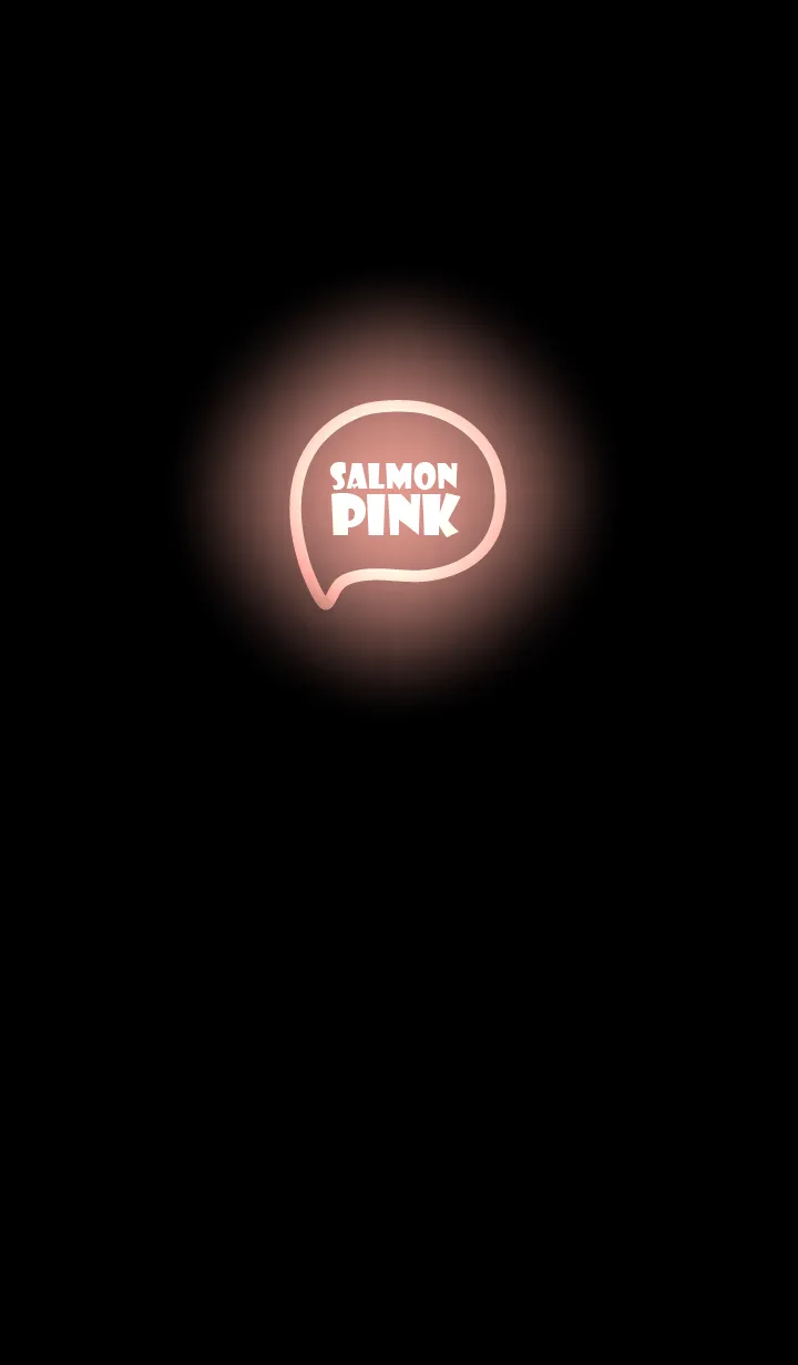 [LINE着せ替え] Salmon Pink  Neon Theme Ver.8 (JP)の画像1
