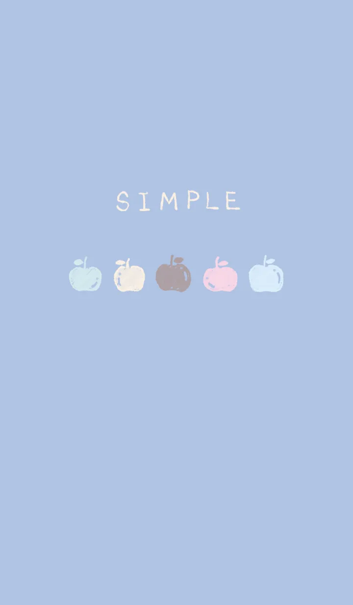 [LINE着せ替え] 夢見心地なりんごの画像1