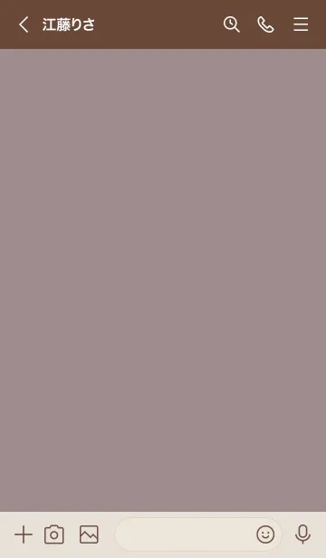 [LINE着せ替え] n68_15_ショコラ ブラウン2-8の画像3