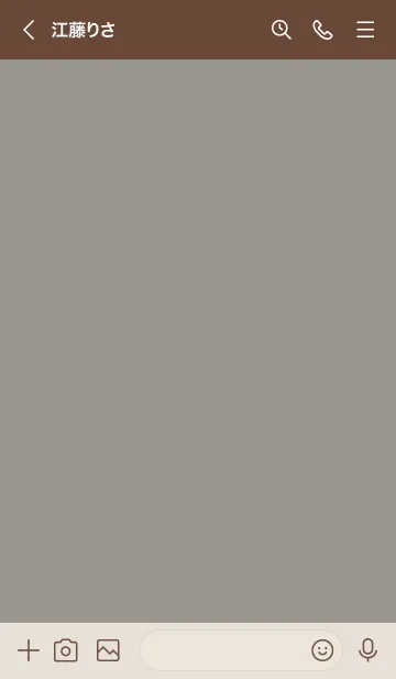 [LINE着せ替え] n68_15_スモーキーアッシュ ブラウン2-8の画像3