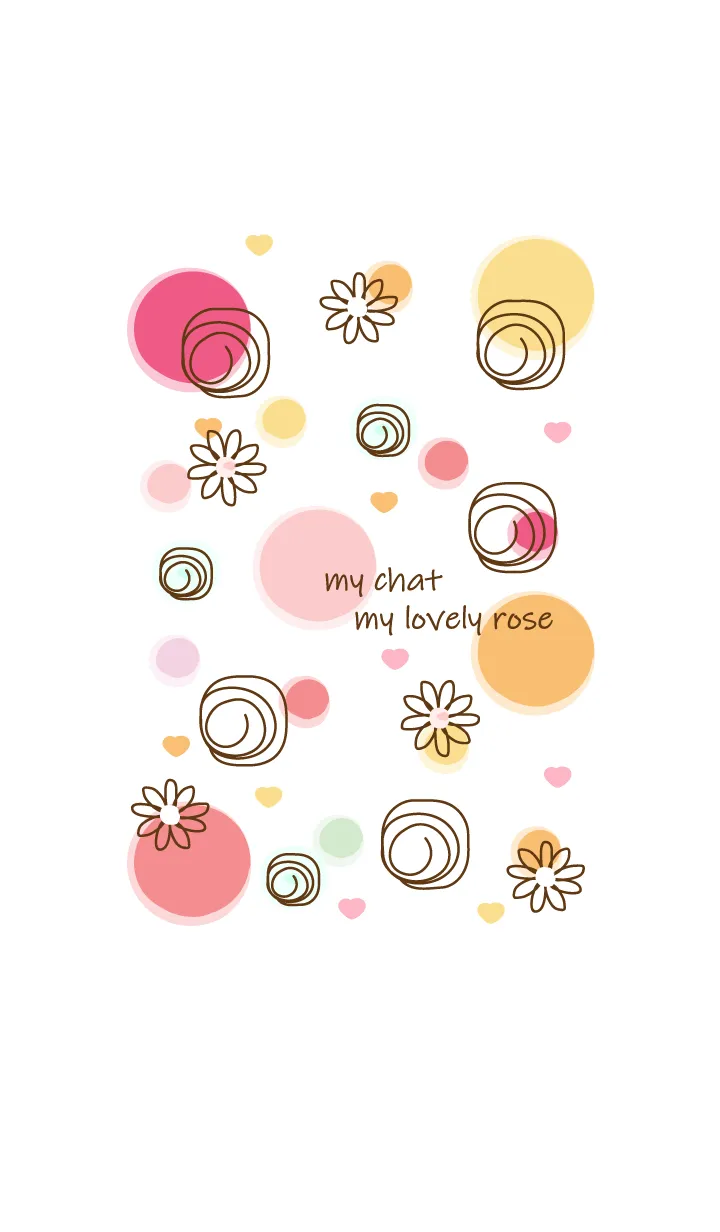 [LINE着せ替え] Wonderful roses 9 :)の画像1