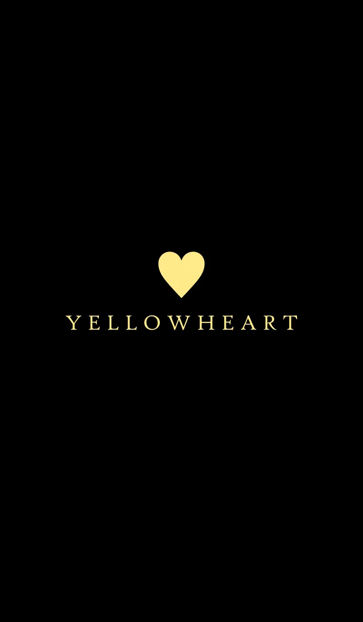 [LINE着せ替え] YELLOW HEART - 3 -の画像1