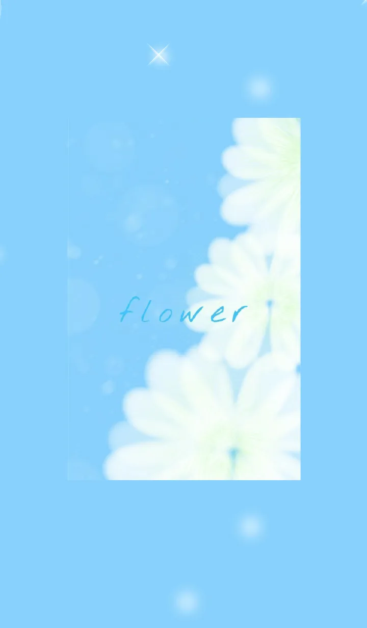 [LINE着せ替え] ふんわりflower（フラワー）の画像1