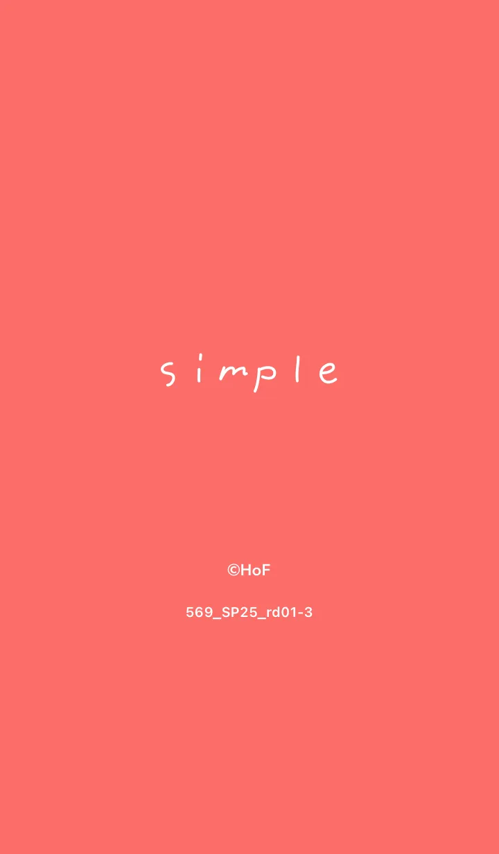 [LINE着せ替え] 569.25_レッド1-3の画像1