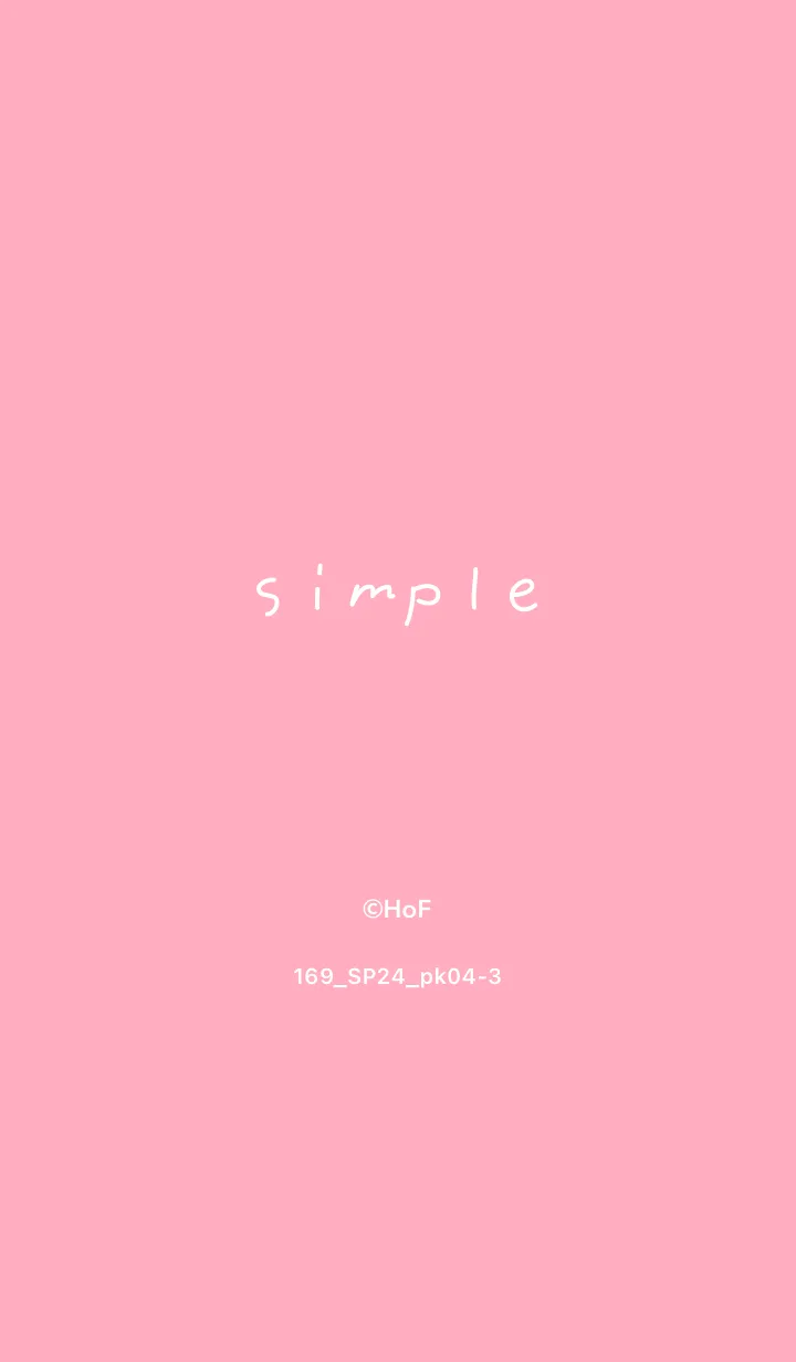 [LINE着せ替え] 169.24_ピンク4-3の画像1