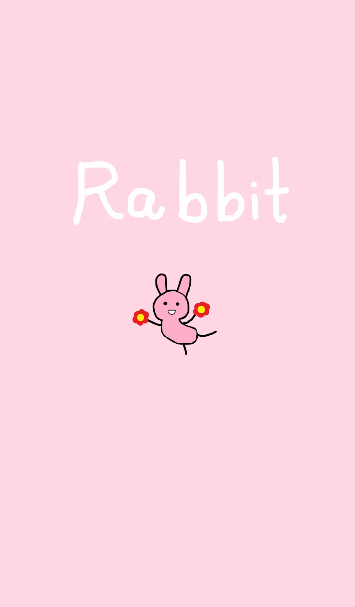 [LINE着せ替え] なんともいえないうさぎ 着せ替えの画像1