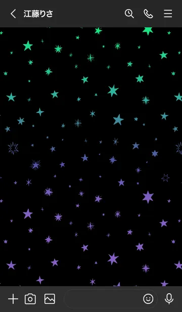 [LINE着せ替え] ミニ スターズ 18の画像3