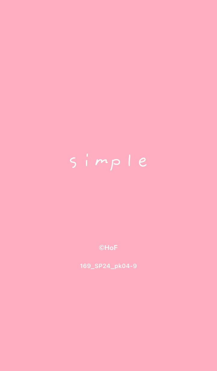 [LINE着せ替え] 169.24_ピンク4-9の画像1