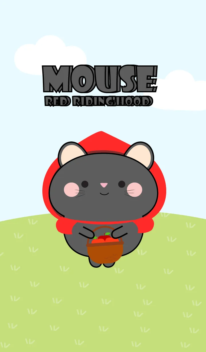 Black Mouse  Red Riding Hood Theme (JP)の着せ替えメイン画像