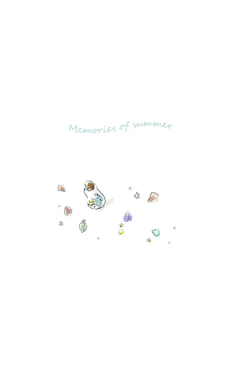 [LINE着せ替え] 思い出の夏の画像1