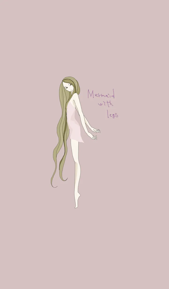 [LINE着せ替え] 足を得たマーメイドの画像1