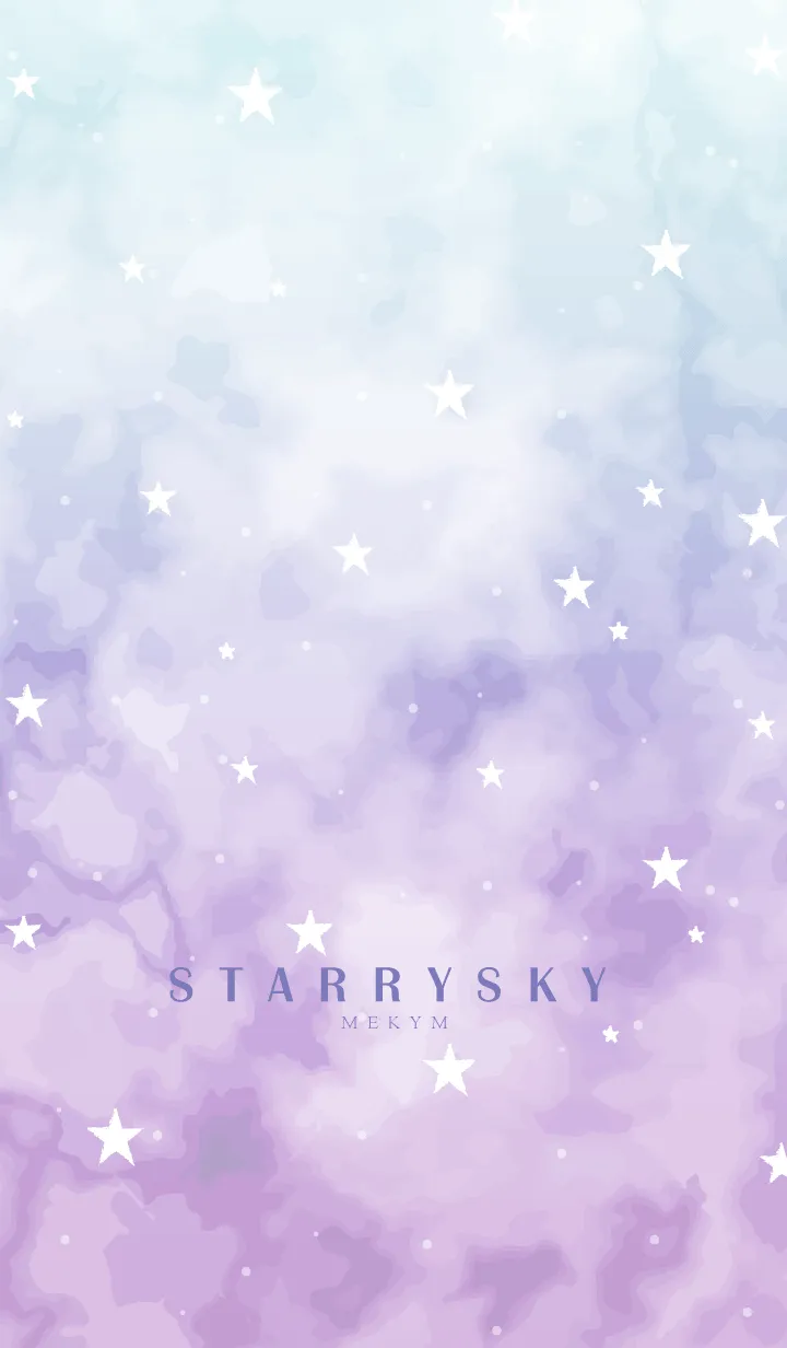 [LINE着せ替え] STARRY SKY-MEKYM 19の画像1