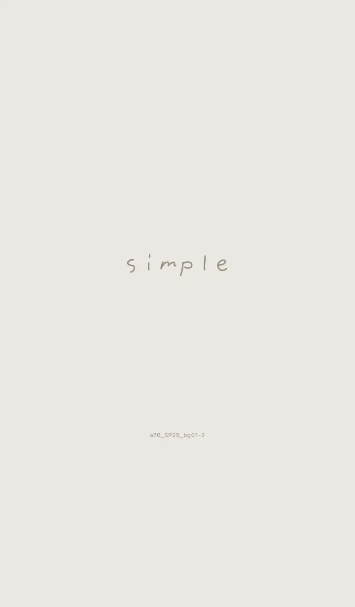 [LINE着せ替え] a70_25_ベージュ1-3の画像1