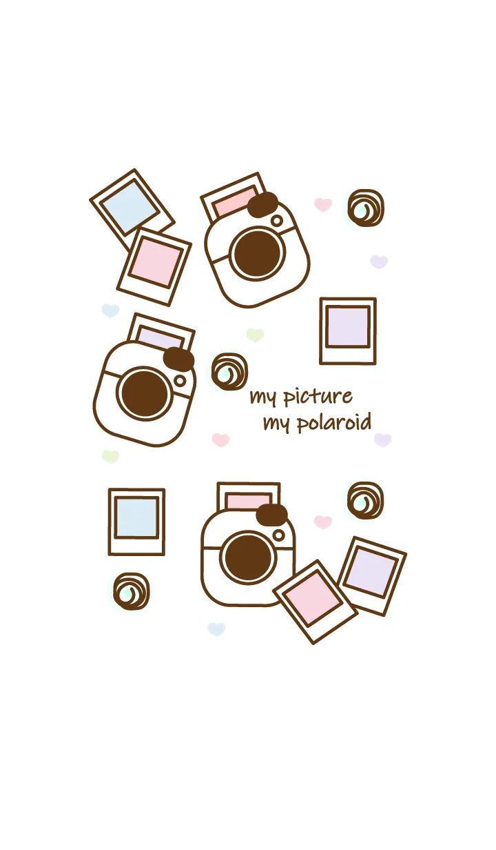 [LINE着せ替え] Polaroid picture 7の画像1